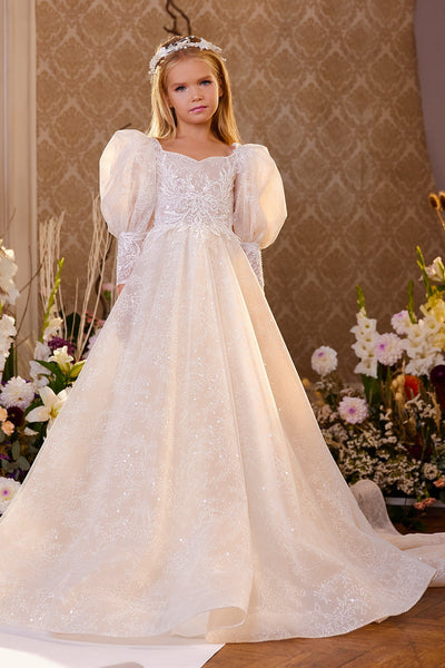 Pentelei Fairytale Belle Of the Ball Communion Girl Dress Special Occasion Dress