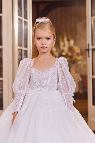Pentelei Couture Convertible Gown – Perfect for First Communion & Natural Pageants