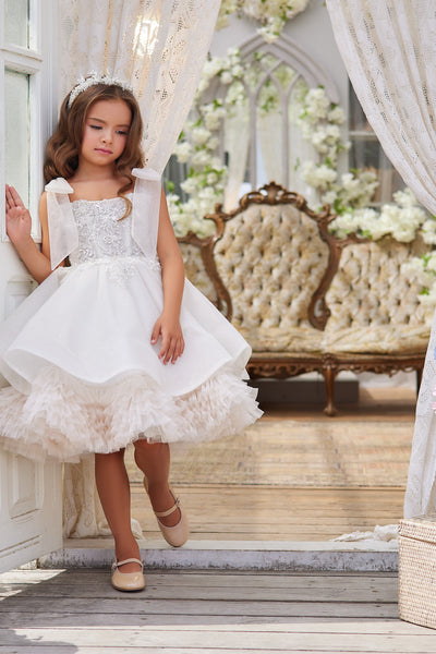 Pentelei Couture 3617 Girls Cupcake Pageant Dress | Blush Kids