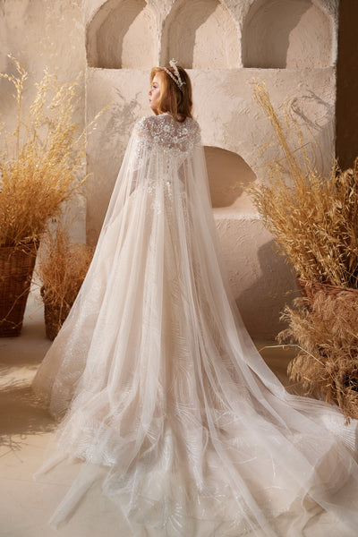 Pentelei Couture 3620 | Flower Girl Communion Dress | Blush Kids