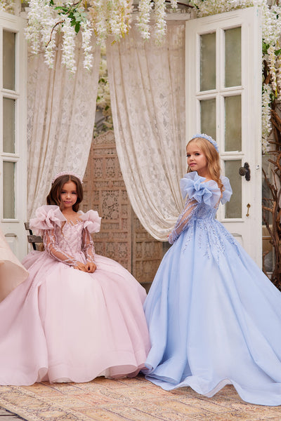 Pentelei Couture 3625 | Girls Pageant Special Occasion Gown