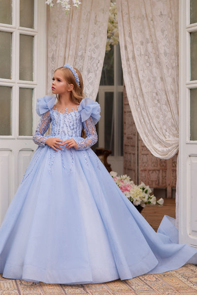 Pentelei Couture 3625 | Girls Pageant Special Occasion Gown