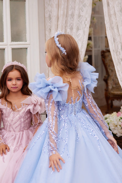 Pentelei Couture 3625 | Girls Pageant Special Occasion Gown