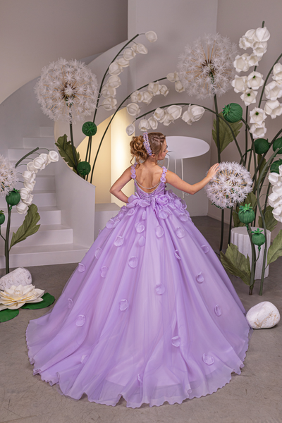 Lavendelle Royale Couture Pageant Ball Gown | Girls Luxury Dress