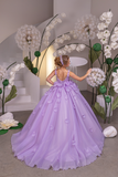 Lavendelle Royale Couture Pageant Ball Gown | Girls Luxury Dress