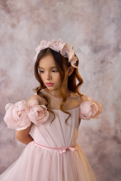 Pentelei Couture Flower Girl Dress | Elegant Children's Formal Wear