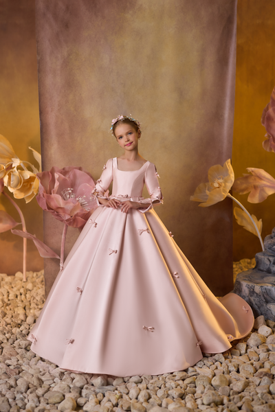 Pentelei Couture Flower Girl Special Occasion Dress 3717