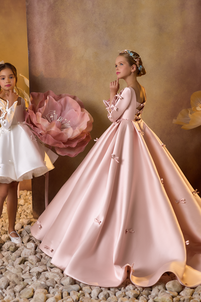 Pentelei Couture Flower Girl Special Occasion Dress 3717