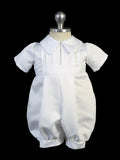 Nico Romper | Boys Classic Christening & Baptism Outfit
