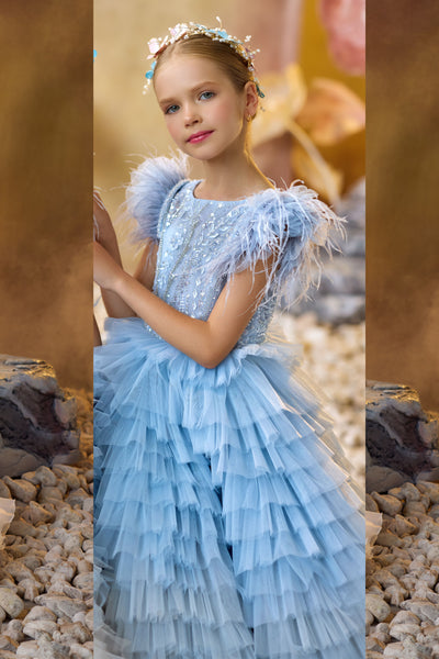 Princess-Inspired Ball Gown | Pentelei Couture | Flower Girl Pageant