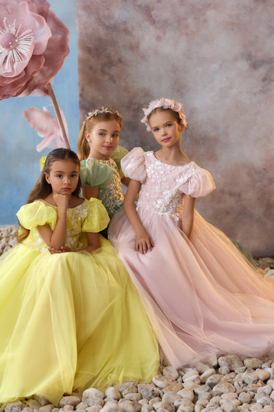 Charming Kids Pageant Dress | Pentelei Couture | Flower Girl Dress