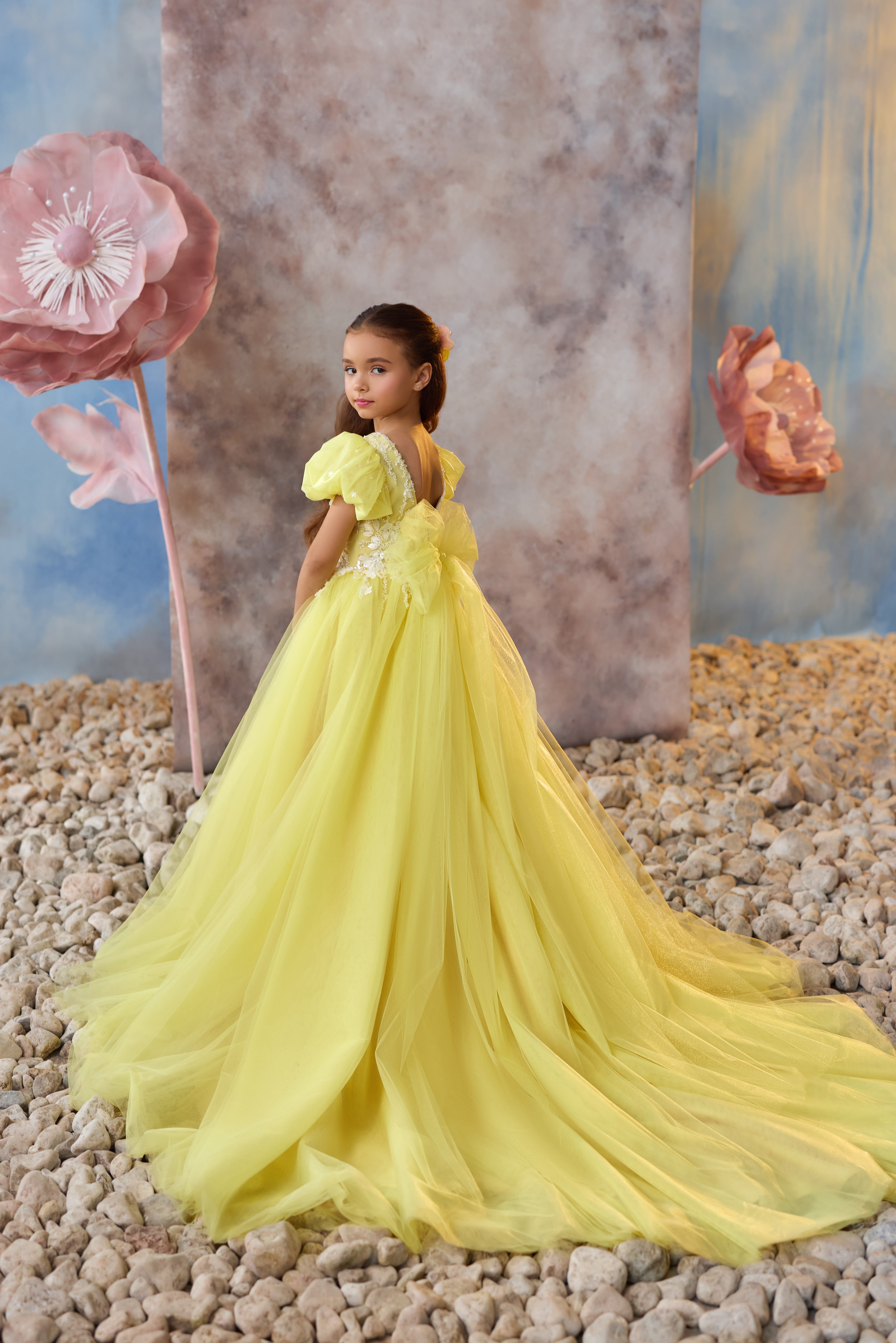 Buy Meadow Dreams Gown | Mia Bambina Boutique Size 9-10 / Yellow Buy Meadow Dreams Gown | Mia Bambina Boutique Size 9-10 / Yellow