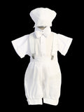 Leo Suspender Set | Boys Christening or After Party Outfit