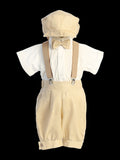 Leo Suspender Set | Boys Christening or After Party Outfit