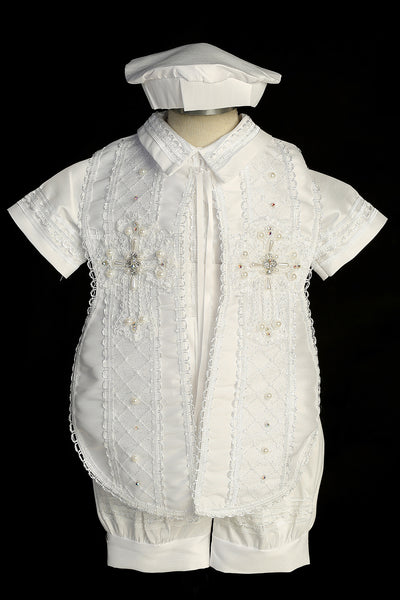 Leandro Boys Baptism Suit | Christening Outfit | Blush Kids