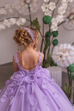 Lavendelle Royale Couture Pageant Ball Gown | Girls Luxury Dress