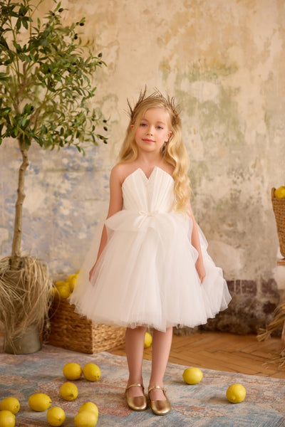 Pentelei Couture Girls Party Dress | Flower Girl & Pageant