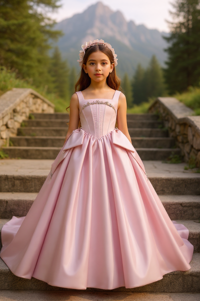 Rosalind Étoile Pink Dress | Pentelei Couture