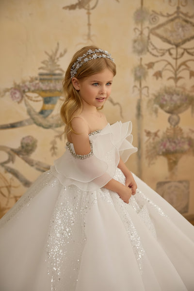 Aveline Stardust Gown | Pentelei Couture Girls Dress