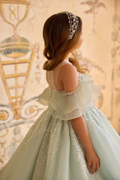 Aveline Stardust Gown | Pentelei Couture Girls Dress