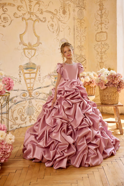 Arabella Rose Gown | Pentelei Couture Girls Pageant Dress