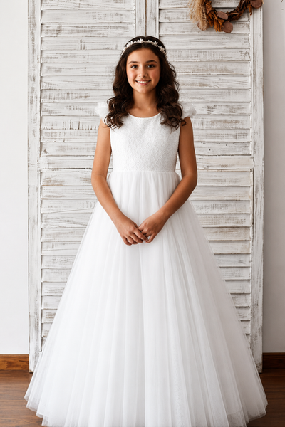 Rosamere Petal Train Gown