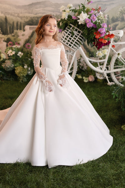 Pentelei Couture First Communion & Flower Girl Dress