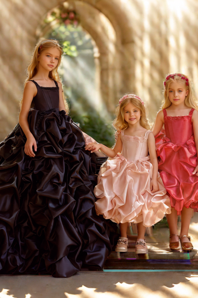 Fleur Royale Girls Short Pageant Dress | Pentelei Couture