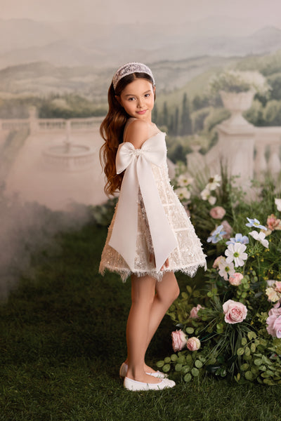 Pentelei Couture Girls Communion & Flower Girl Dress