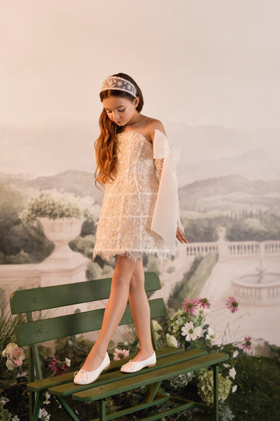 Pentelei Couture Girls Communion & Flower Girl Dress