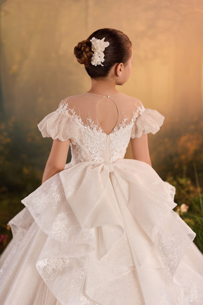 Pentelei Couture First Communion Lace Dress