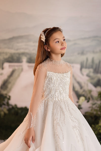 Pentelei Couture Girls Communion & Flower Girl Gown