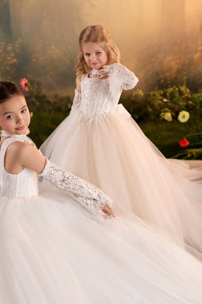 Pentelei Couture Luxury Girls Special Occasion Dress