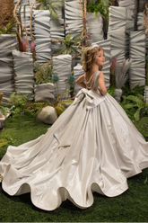 Serenelle Radiance Gown – Couture White Dress for Communion & Special Occasions