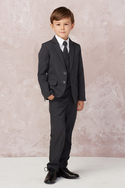 Boys’ Formal 5-Piece Suit – 7 Colors & Sizes from Baby to 20