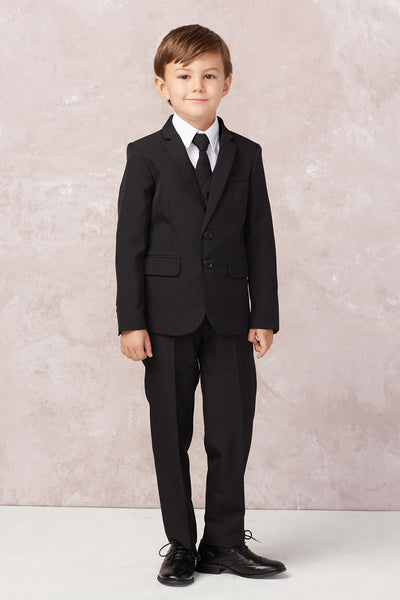 Boys’ Formal 5-Piece Suit – 7 Colors & Sizes from Baby to 20
