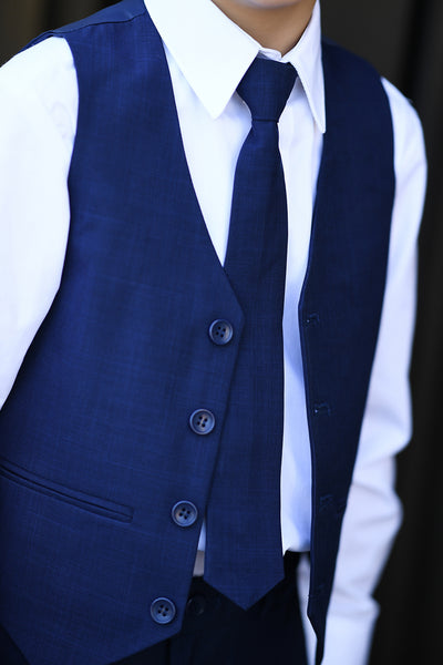 Sharp Boys’ 5-Piece Suit – Elegant Formalwear for Special Events