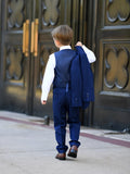 Boys’ Formal 5-Piece Suit – 7 Colors & Sizes from Baby to 20