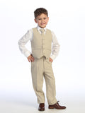 Classic Boys’ 5-Piece Suit – Available in Dark Gray, Khaki, Light Gray & Navy