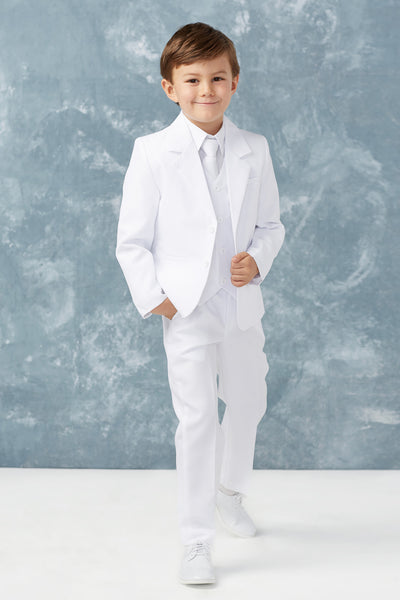 Boys’ 5-Piece Vest Suit – Stylish Formalwear for Special Occasions