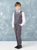 Boys’ 5-Piece Vest Suit – Stylish Formalwear for Special Occasions