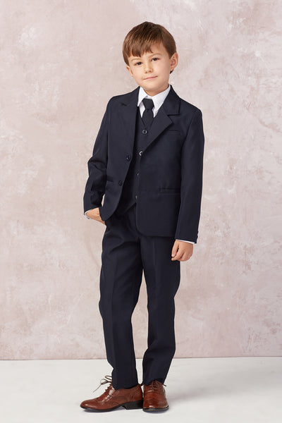 Boys’ 5-Piece Vest Suit – Stylish Formalwear for Special Occasions