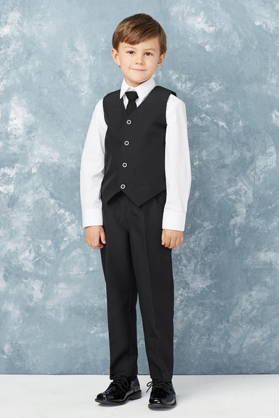 Boys’ 5-Piece Vest Suit – Stylish Formalwear for Special Occasions