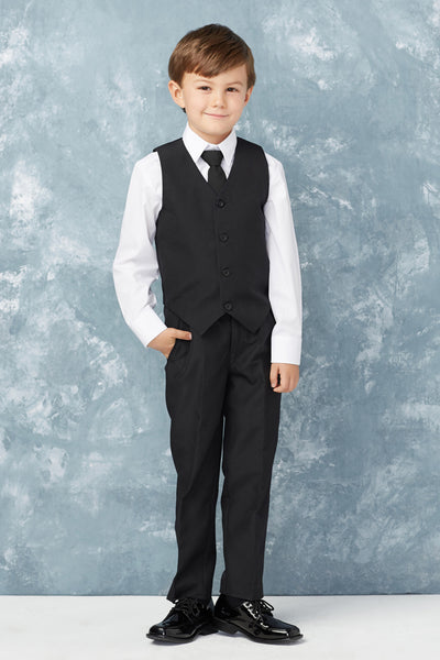 Boys’ 5-Piece Vest Suit – Stylish Formalwear for Special Occasions