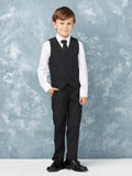 Boys’ 5-Piece Vest Suit – Stylish Formalwear for Special Occasions