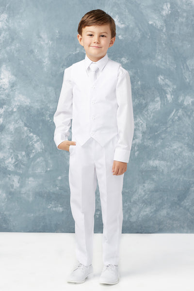 Boys’ 5-Piece Vest Suit – Stylish Formalwear for Special Occasions