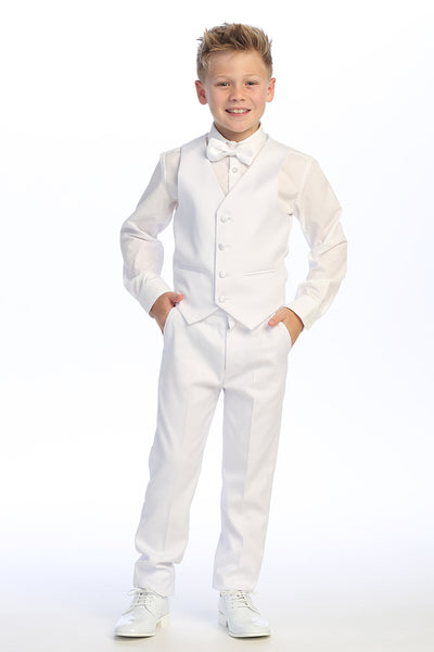 Classic Boys’ Tuxedo – 5-Piece Formal Suit for Weddings & Special Events