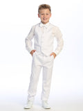 Classic Boys’ Tuxedo – 5-Piece Formal Suit for Weddings & Special Events