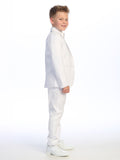 Classic Black Boys’ Tuxedo Set – Formal Suit for Special Occasions