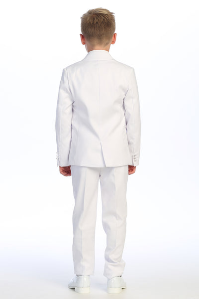 Classic Black Boys’ Tuxedo Set – Formal Suit for Special Occasions